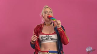 Porn Stars React to Rainbow Penis Pops