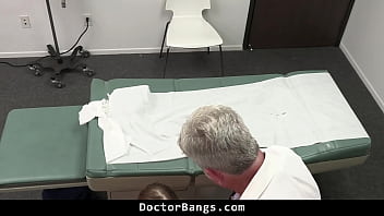 Innocent teen gets huge cock in doctor's office