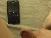 Lovense remote controlled buttplug, twink has a handsfree orgasm!!