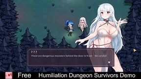 Humiliation Dungeon Survivors (Free Steam Demo Game) Action, Survival, 2D, Adult, Eroge, Erotic, Femdom, Monster Girls, NSFW, Pixel Art, Roguelike, Game