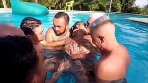 N&atilde_o aguentei o tes&atilde_o e chamei todos os homens da festa para me foder. Continua no Red.