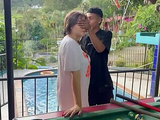 I bring a nice little birthday surprise to my girlfriend, she cheats on me and they end up fucking