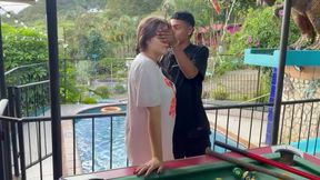 I bring a nice little birthday surprise to my girlfriend, she cheats on me and they end up fucking