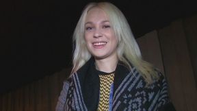 Blonde Russian loves a public fuck