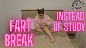 Fart Break Instead of Study