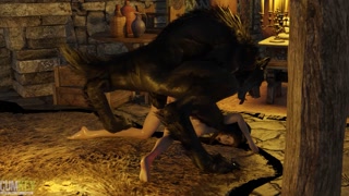 Mating Season | Big Cock Werewolf Monster | 3D Porn