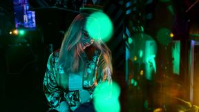 She Gives a Secret Handjob During Show and Tell