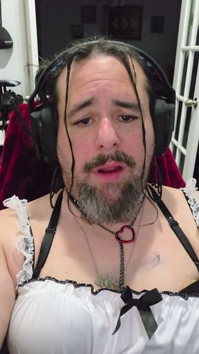 I am not a man. I am a sissy