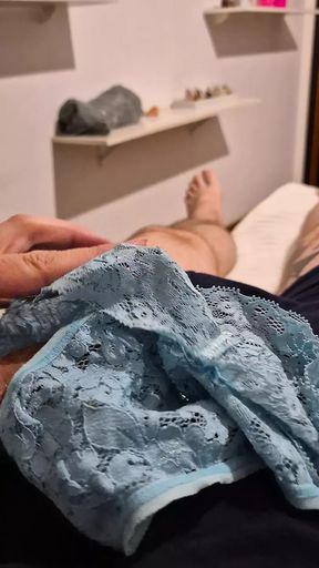 FUN WITH MY GIRLFRIEND PANTIES - My onlyfans: LKINGSBR