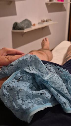 FUN WITH MY GIRLFRIEND PANTIES - My onlyfans: LKINGSBR