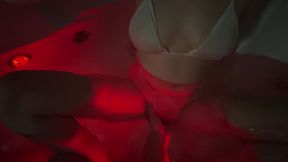 Hot Jacuzzi with My Stepsister - Stepbrother Couldn't Resist
