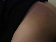 [Wet sounds/asmr] Shaking ass and taking knot