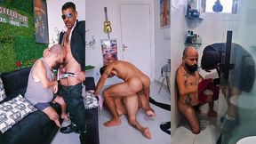 uma foda especial com o cadeirante fogoso . leitei e mijei no puto