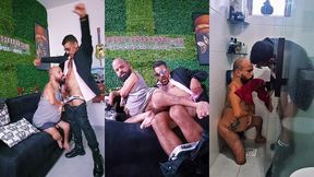 uma foda especial com o cadeirante fogoso . leitei e mijei no puto