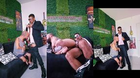 uma foda especial com o cadeirante fogoso . leitei e mijei no puto