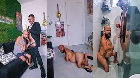 uma foda especial com o cadeirante fogoso . leitei e mijei no puto