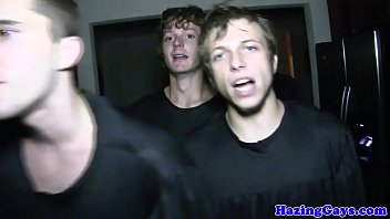 Hazing twinks getting assfucked