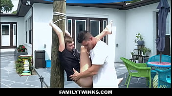 Twink Stepson And Stepdad Outdoor - Jax Thirio, Johnny Hunter