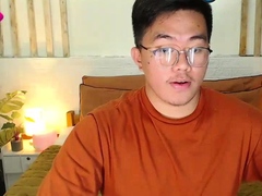 Wonderful Asian in love masturbating Part 3 doing a Cam Show