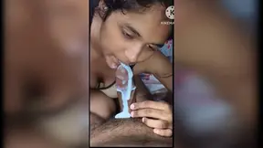 Horny bhabhi gets her mouth filled by a stranger on her husband's first night.