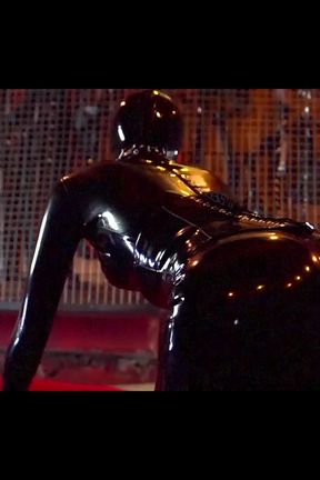 Femdom Gimp Ass Stretched Wide by Dominant Fingers