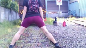 Walking on the Track