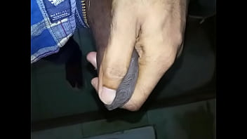 Hot big cock indian guy pissing in bathroom