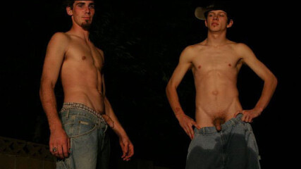 Ian & Evan Piss Their Jeans