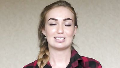 Tall Blonde Babe Rough Gangbanged at Fake Casting Call