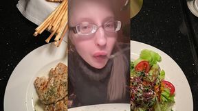 Asmr Dinner in Restaurant