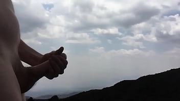 Finishing on Mount Etna (Italy)