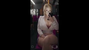 Sarah Bryant gets pounded by massive ebony rod