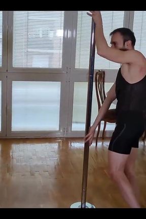 I Give a Pole Dance Class to My Two Students and We End up Fucking