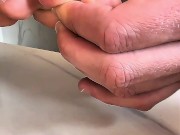 Polish - German Straight scally lad alpha master bare foot smelly stinky feet barefoot nails