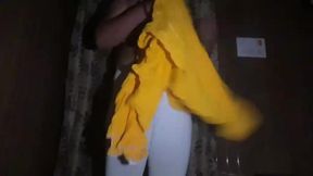 Sexy Stepmom Changing Clothes in Front of Me