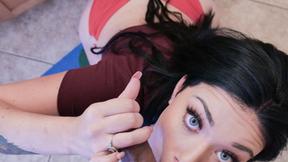 ”MOMMY Megan using her mouth to please huge cock”