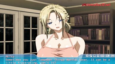 POV anime MILF teases young man with slow handjob until he cannot hold back