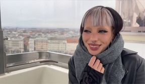 eva stranger tattoo 35 yo mature in her first casting french