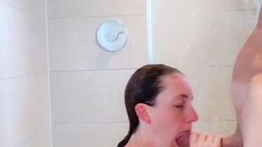 Dominant Man Breeds Coworker's Alien Holes During Shower