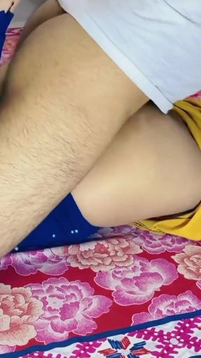 Emotional moment from "Bhai ne apni chhoti soteli bahan ko shadi se pahle hi pel dala with dirty talk xhamster"