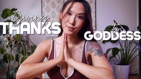 Giving Thanks to Goddess