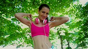 Workout And Outdoors Sex