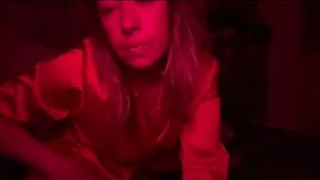 StepMommy in Her Red Robe Farts For You
