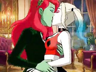 DC manga Harley Quinn lesbo toon manga animated episode