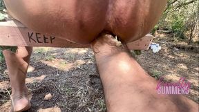 fisting session on the beach by an unknown black male - part 2-3