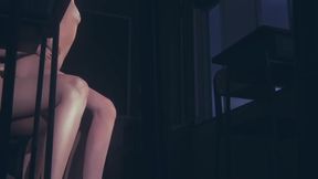 Vocaloid Yaoi Femboy - Len Ridding a Dick in Classroom