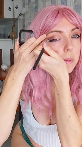 Sissy Femdom Make up Turorial