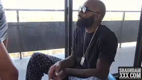 Angry ex gets fucked and gags on cum