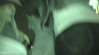 Bottomless at bar. Jeny Smith