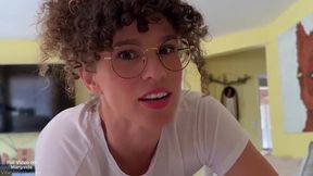 Stepmom's Tempting Request: A Playful Encounter in Ducky Pants - Handjob & Footjob Fun!
